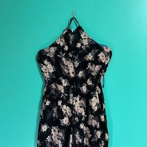 Full body romper/floral design
